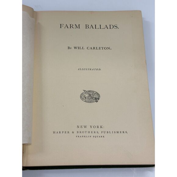 Antique & Vintage Book Lot (3) 1881, 1882, 1963 - Picture 7 of 16